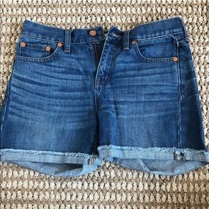 Madewell denims shorts